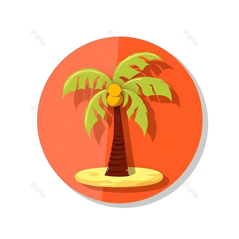 叶子图片,户外元素,海洋PNG,白色免抠素材